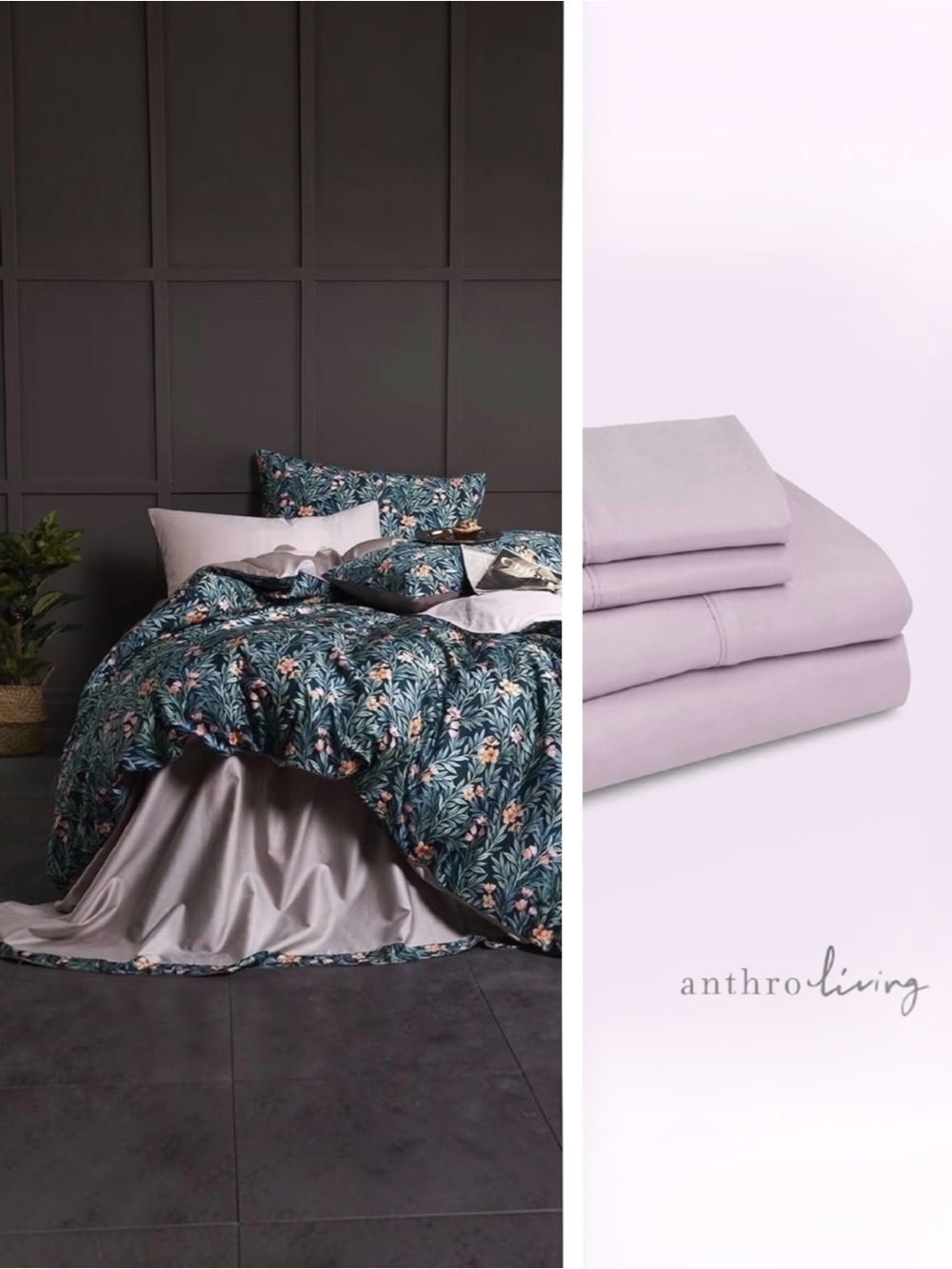 NEW Anthro Blue Paisley Boho Duvet & Floral Sham Case Set & Matching Sheet Set